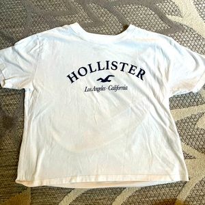 White iconic Hollister shirt